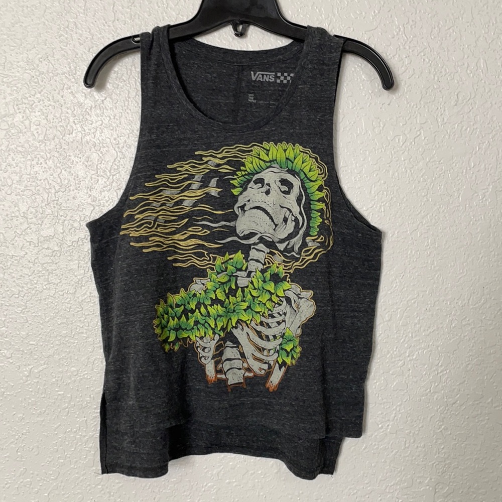 Vans women’s grey tank top size XL